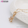 32313 Xuping luxo 2 gram ouro jóias triângulo magnético pingente em forma de imitação de jóias